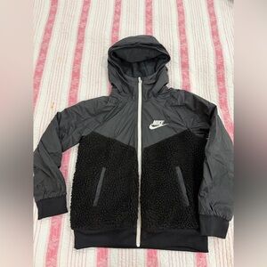 Nike Charcoal Fleece Jacket